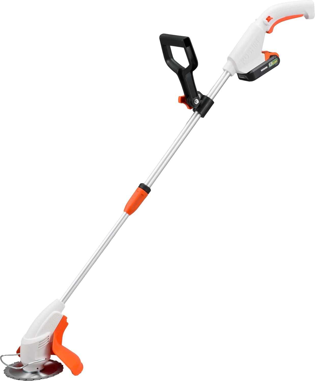 充電式草刈り機 2025年新登場 刈刃径255mm 高さ5段調節 コードレス